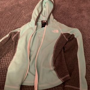 The north face teal fleece !